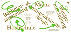 Bachelor- und Masterausstellung Kommunikationsdesign