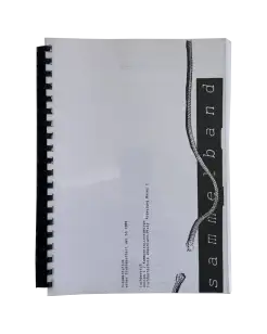 Sammelband - Dokumentation einer Studienarbeit des SS 1989